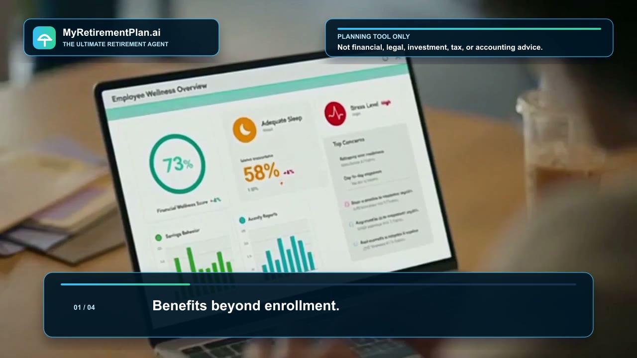 Benefits-company-provided participant planning benefit promo